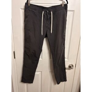 Vuori Womens XL Ripstop Pants Charcoal style #VW401 Organic Cotton Outdoors